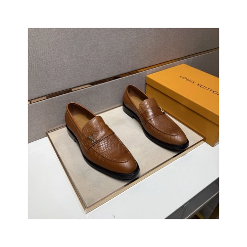 Louis Vuitton leather shoes 042,Louis Vuitton Leather Shoes,LOUIS VUITTON Sneakers,Business Shoes