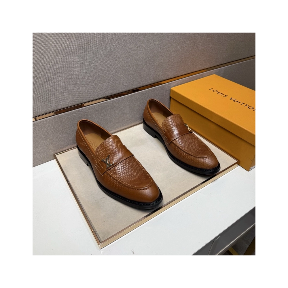 Louis Vuitton leather shoes 042,Louis Vuitton Leather Shoes,LOUIS VUITTON Sneakers,Business Shoes