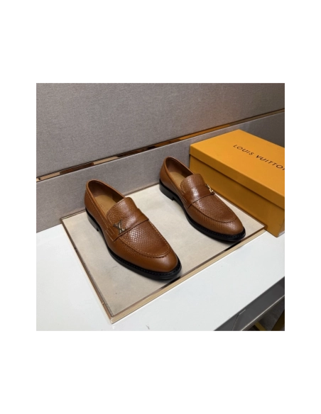Louis Vuitton leather shoes 042,Louis Vuitton Leather Shoes,LOUIS VUITTON Sneakers,Business Shoes