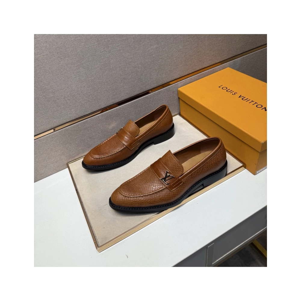 Louis Vuitton leather shoes 042,Louis Vuitton Leather Shoes,LOUIS VUITTON Sneakers,Business Shoes