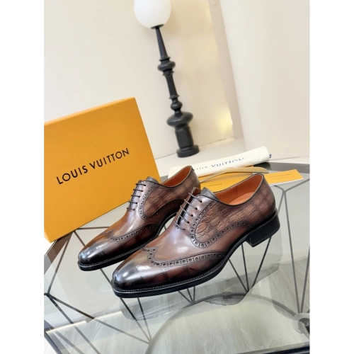 Louis Vuitton leather shoes 060,Louis Vuitton Leather Shoes,LOUIS VUITTON Sneakers,Business Shoes