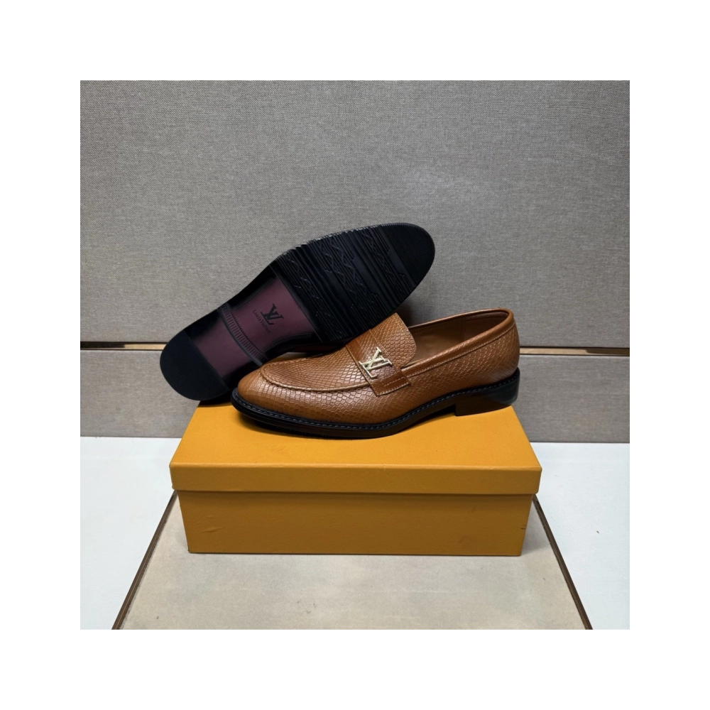 Louis Vuitton leather shoes 042,Louis Vuitton Leather Shoes,LOUIS VUITTON Sneakers,Business Shoes