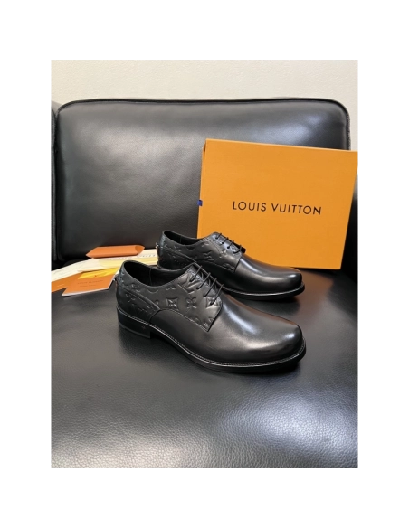 Louis Vuitton leather shoes 053,Louis Vuitton Leather Shoes,LOUIS VUITTON Sneakers,Business Shoes