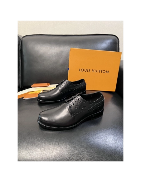 Louis Vuitton leather shoes 053,Louis Vuitton Leather Shoes,LOUIS VUITTON Sneakers,Business Shoes