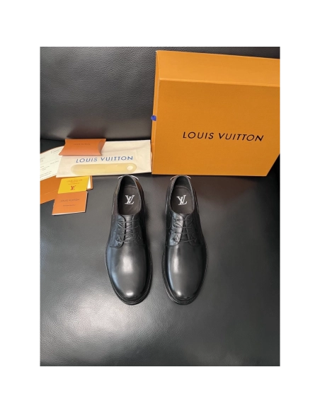 Louis Vuitton leather shoes 053,Louis Vuitton Leather Shoes,LOUIS VUITTON Sneakers,Business Shoes