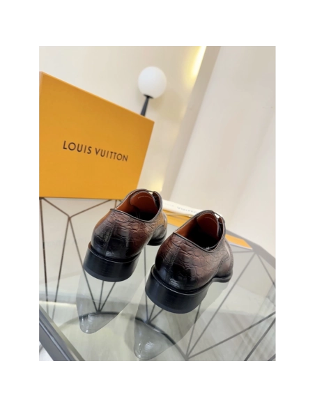 Louis Vuitton leather shoes 060,Louis Vuitton Leather Shoes,LOUIS VUITTON Sneakers,Business Shoes