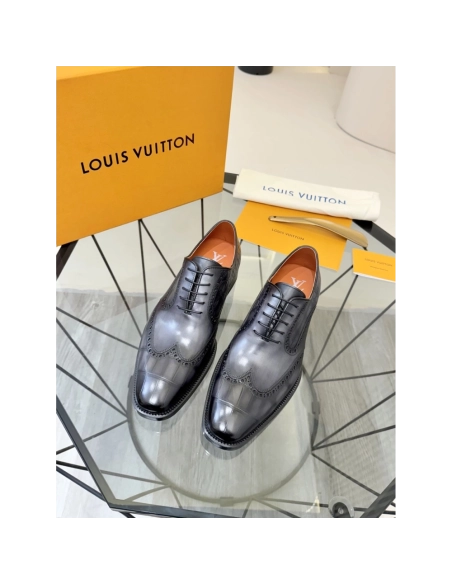 Louis Vuitton leather shoes 061,Louis Vuitton Leather Shoes,LOUIS VUITTON Sneakers,Business Shoes