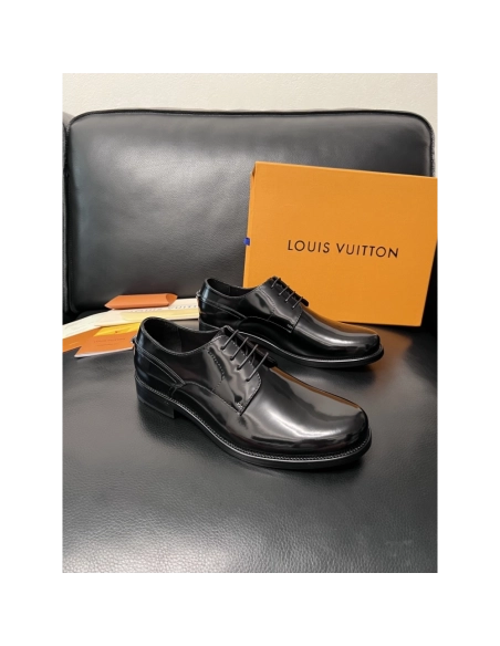 Louis Vuitton leather shoes 054,Louis Vuitton Leather Shoes,LOUIS VUITTON Sneakers,Business Shoes