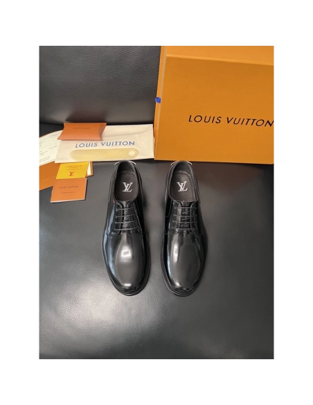 Louis Vuitton leather shoes 054,Louis Vuitton Leather Shoes,LOUIS VUITTON Sneakers,Business Shoes