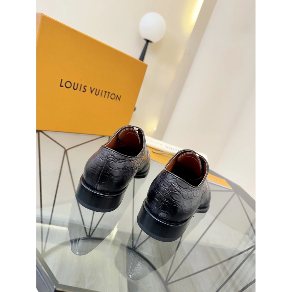 Louis Vuitton leather shoes 061,Louis Vuitton Leather Shoes,LOUIS VUITTON Sneakers,Business Shoes