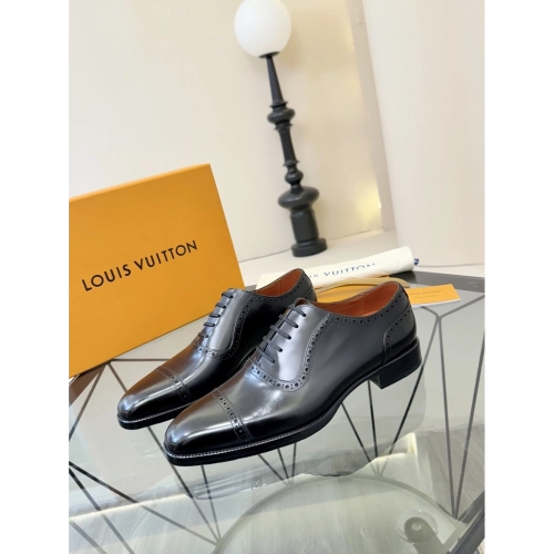 Louis Vuitton leather shoes 059,Louis Vuitton Leather Shoes,LOUIS VUITTON Sneakers,Business Shoes