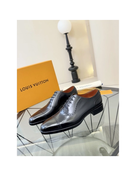 Louis Vuitton leather shoes 059,Louis Vuitton Leather Shoes,LOUIS VUITTON Sneakers,Business Shoes