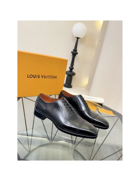 Louis Vuitton leather shoes 059,Louis Vuitton Leather Shoes,LOUIS VUITTON Sneakers,Business Shoes