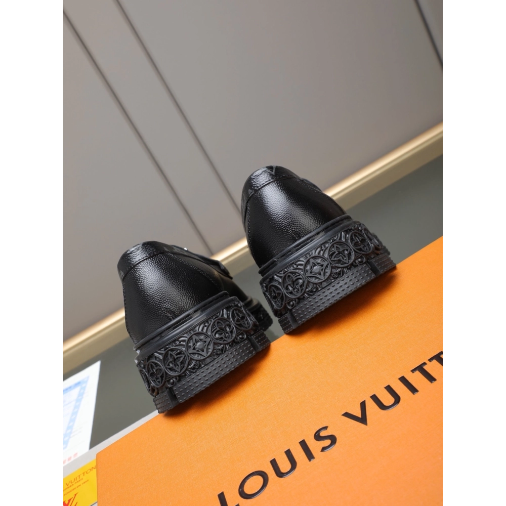 Louis Vuitton leather shoes 062,Louis Vuitton Leather Shoes,LOUIS VUITTON Sneakers,Business Shoes