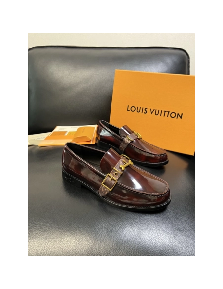 Louis Vuitton leather shoes 063,Louis Vuitton Leather Shoes,LOUIS VUITTON Sneakers,Business Shoes