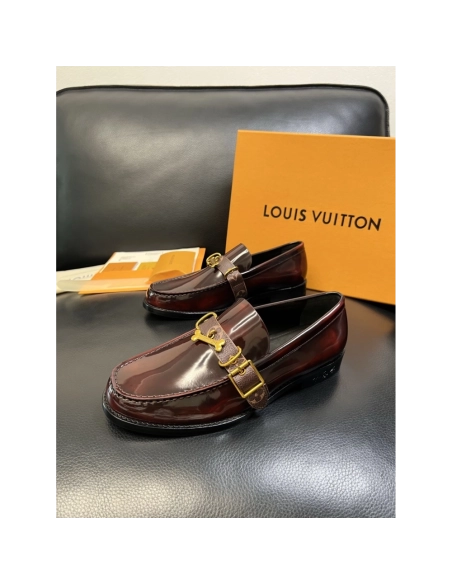 Louis Vuitton leather shoes 063,Louis Vuitton Leather Shoes,LOUIS VUITTON Sneakers,Business Shoes