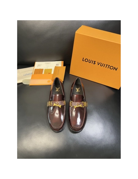 Louis Vuitton leather shoes 063,Louis Vuitton Leather Shoes,LOUIS VUITTON Sneakers,Business Shoes