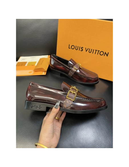 Louis Vuitton leather shoes 063,Louis Vuitton Leather Shoes,LOUIS VUITTON Sneakers,Business Shoes