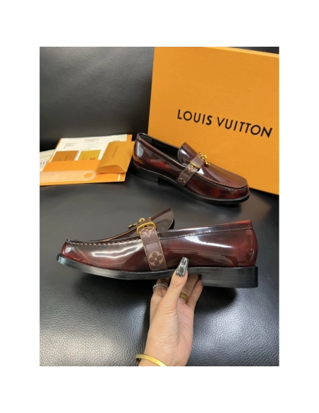 Louis Vuitton leather shoes 063,Louis Vuitton Leather Shoes,LOUIS VUITTON Sneakers,Business Shoes