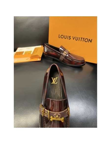 Louis Vuitton leather shoes 063,Louis Vuitton Leather Shoes,LOUIS VUITTON Sneakers,Business Shoes