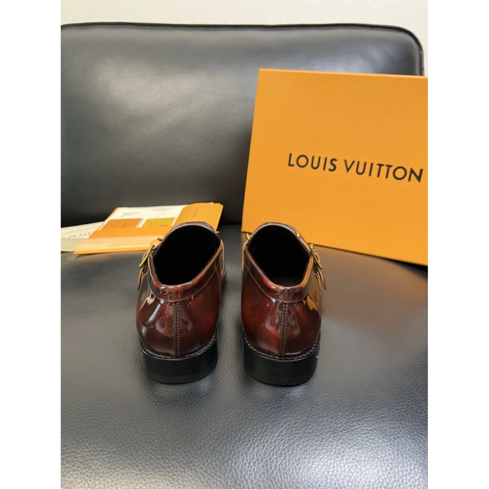 Louis Vuitton leather shoes 063,Louis Vuitton Leather Shoes,LOUIS VUITTON Sneakers,Business Shoes