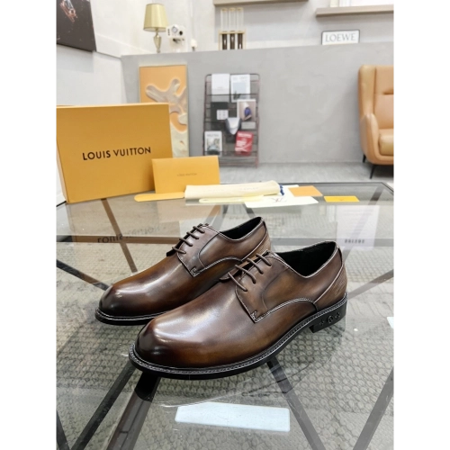 Louis Vuitton leather shoes 096,Louis Vuitton Leather Shoes,LOUIS VUITTON Sneakers,Business Shoes