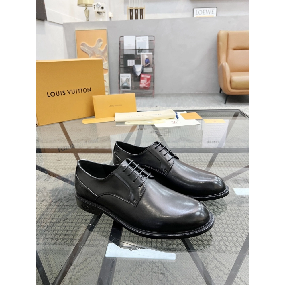 Louis Vuitton leather shoes 097,Louis Vuitton Leather Shoes,LOUIS VUITTON Sneakers,Business Shoes