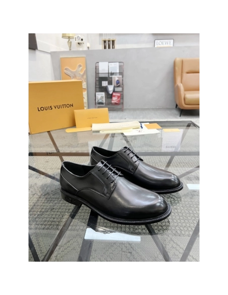 Louis Vuitton leather shoes 097,Louis Vuitton Leather Shoes,LOUIS VUITTON Sneakers,Business Shoes
