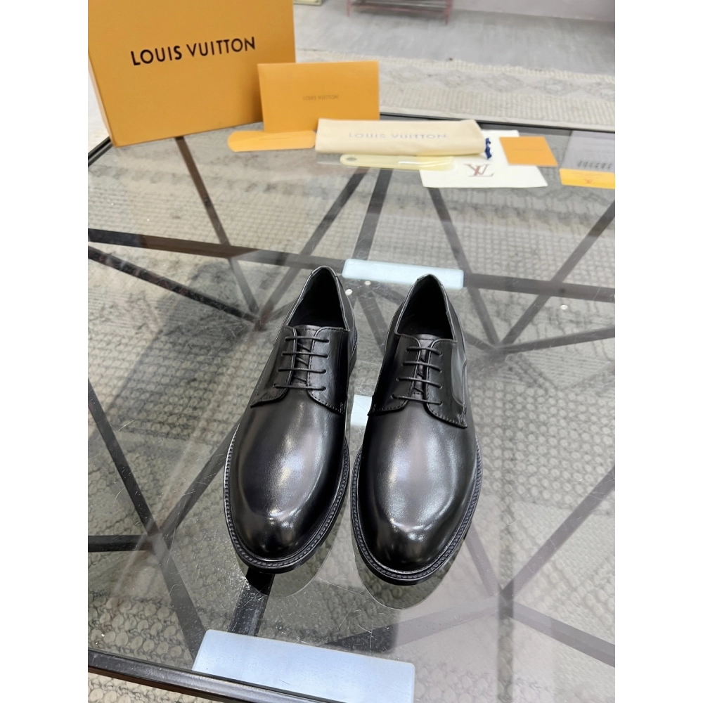 Louis Vuitton leather shoes 097,Louis Vuitton Leather Shoes,LOUIS VUITTON Sneakers,Business Shoes