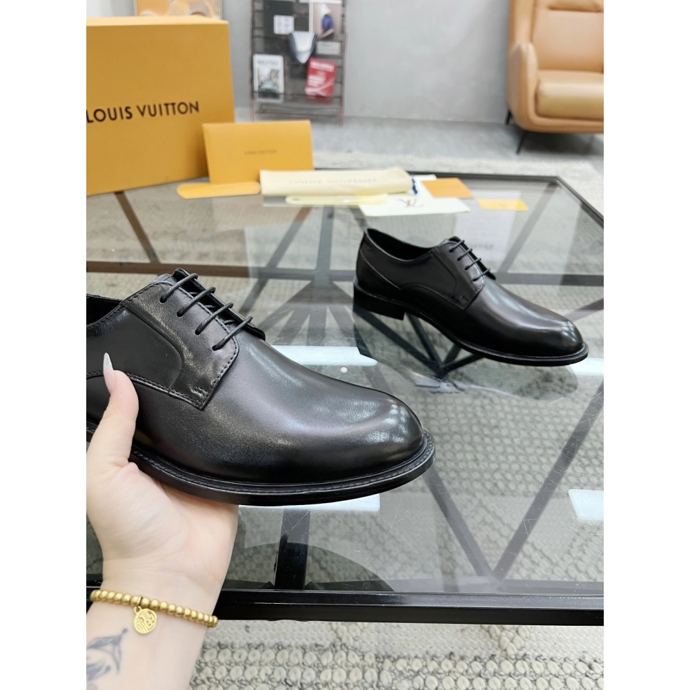 Louis Vuitton leather shoes 097,Louis Vuitton Leather Shoes,LOUIS VUITTON Sneakers,Business Shoes