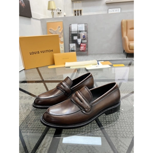 Louis Vuitton leather shoes 099,Louis Vuitton Leather Shoes,LOUIS VUITTON Sneakers,Business Shoes
