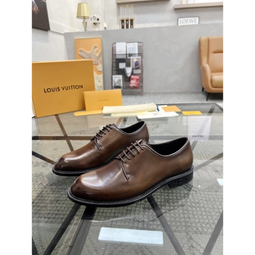 Louis Vuitton leather shoes 100,Louis Vuitton Leather Shoes,LOUIS VUITTON Sneakers,Business Shoes
