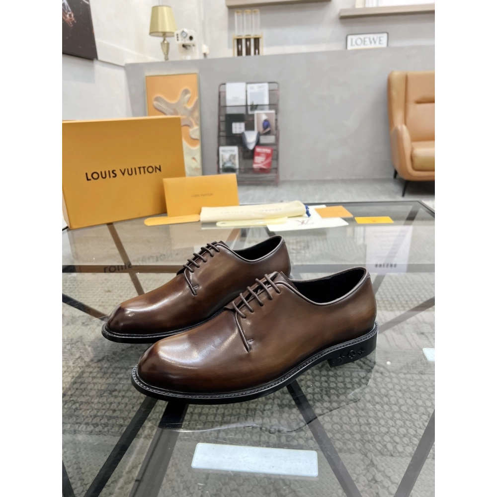 Louis Vuitton leather shoes 100,Louis Vuitton Leather Shoes,LOUIS VUITTON Sneakers,Business Shoes