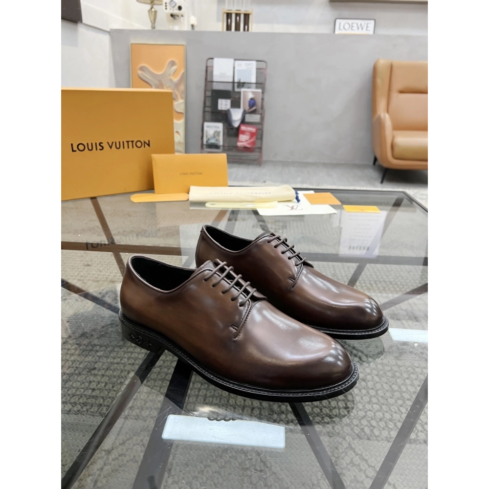 Louis Vuitton leather shoes 100,Louis Vuitton Leather Shoes,LOUIS VUITTON Sneakers,Business Shoes