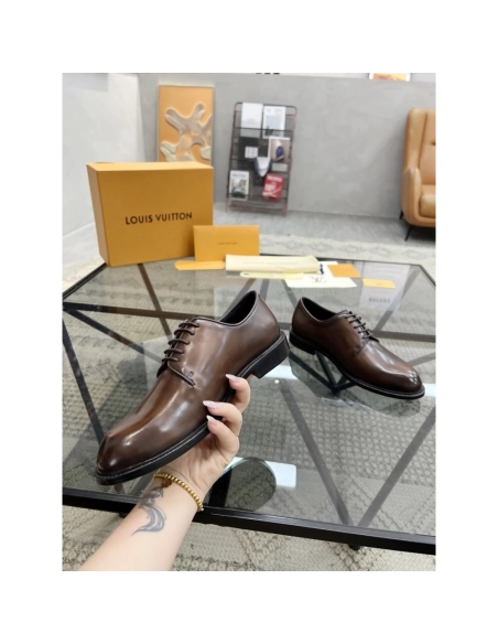Louis Vuitton leather shoes 100,Louis Vuitton Leather Shoes,LOUIS VUITTON Sneakers,Business Shoes