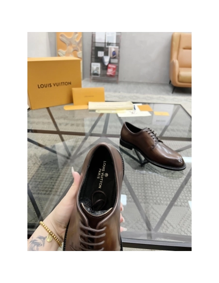 Louis Vuitton leather shoes 100,Louis Vuitton Leather Shoes,LOUIS VUITTON Sneakers,Business Shoes