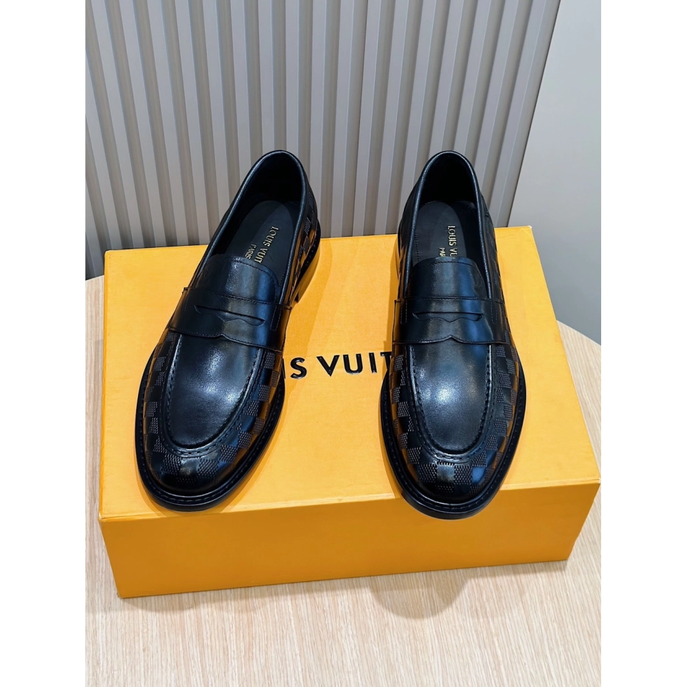 Louis Vuitton leather shoes 130,Louis Vuitton Leather Shoes,LOUIS VUITTON Sneakers,Business Shoes