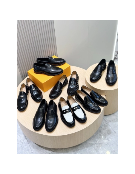 Louis Vuitton leather shoes 131,Louis Vuitton Leather Shoes,LOUIS VUITTON Sneakers,Business Shoes