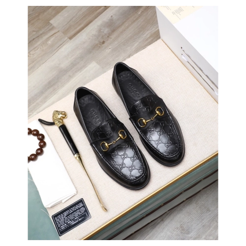 Gucci leather shoes 016,GUCCI SHOES,Business Shoes