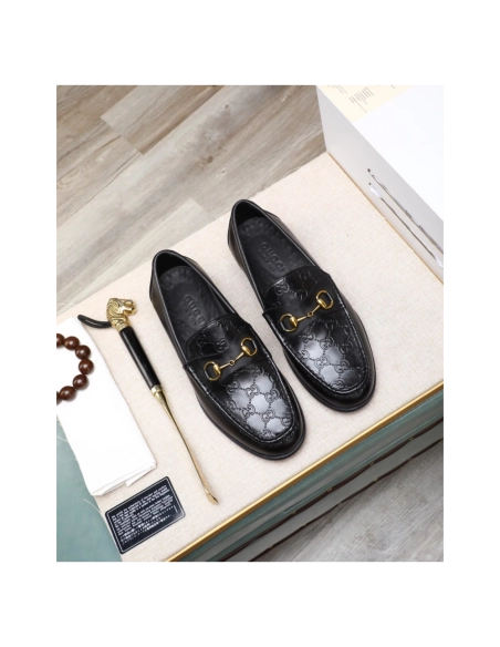 Gucci leather shoes 016,GUCCI SHOES,Business Shoes
