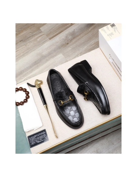 Gucci leather shoes 016,GUCCI SHOES,Business Shoes