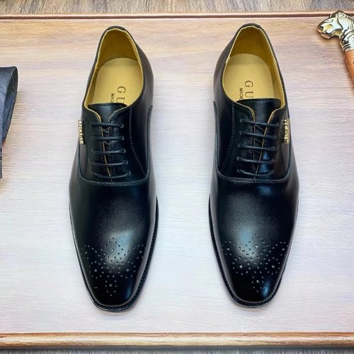 Gucci leather shoes 025,GUCCI SHOES,Business Shoes