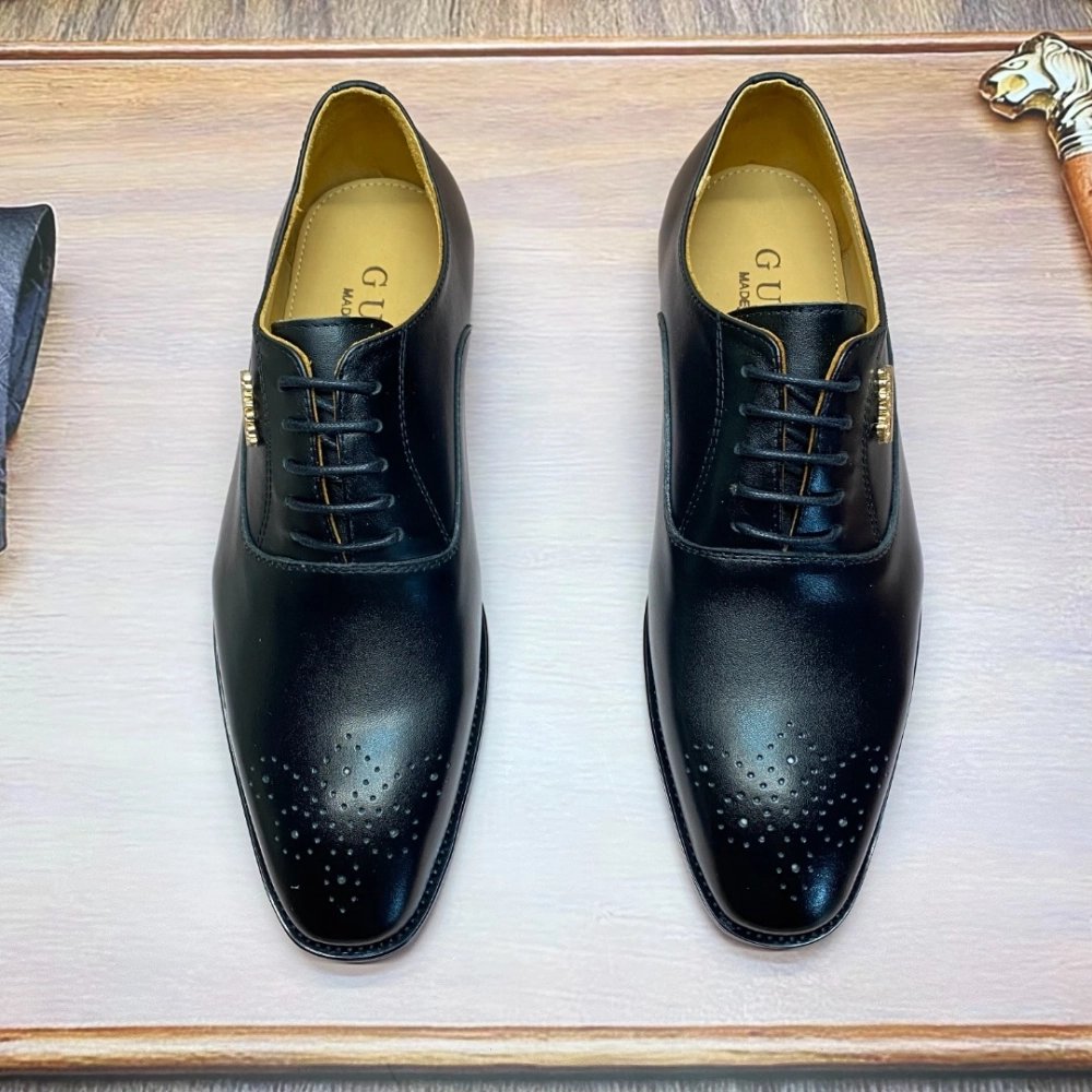 Gucci leather shoes 025,GUCCI SHOES,Business Shoes