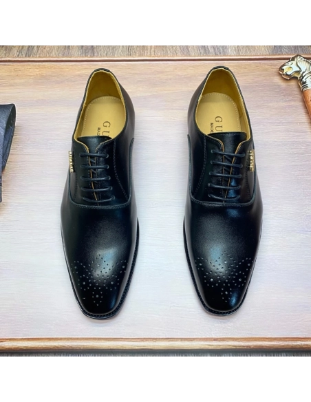 Gucci leather shoes 025,GUCCI SHOES,Business Shoes