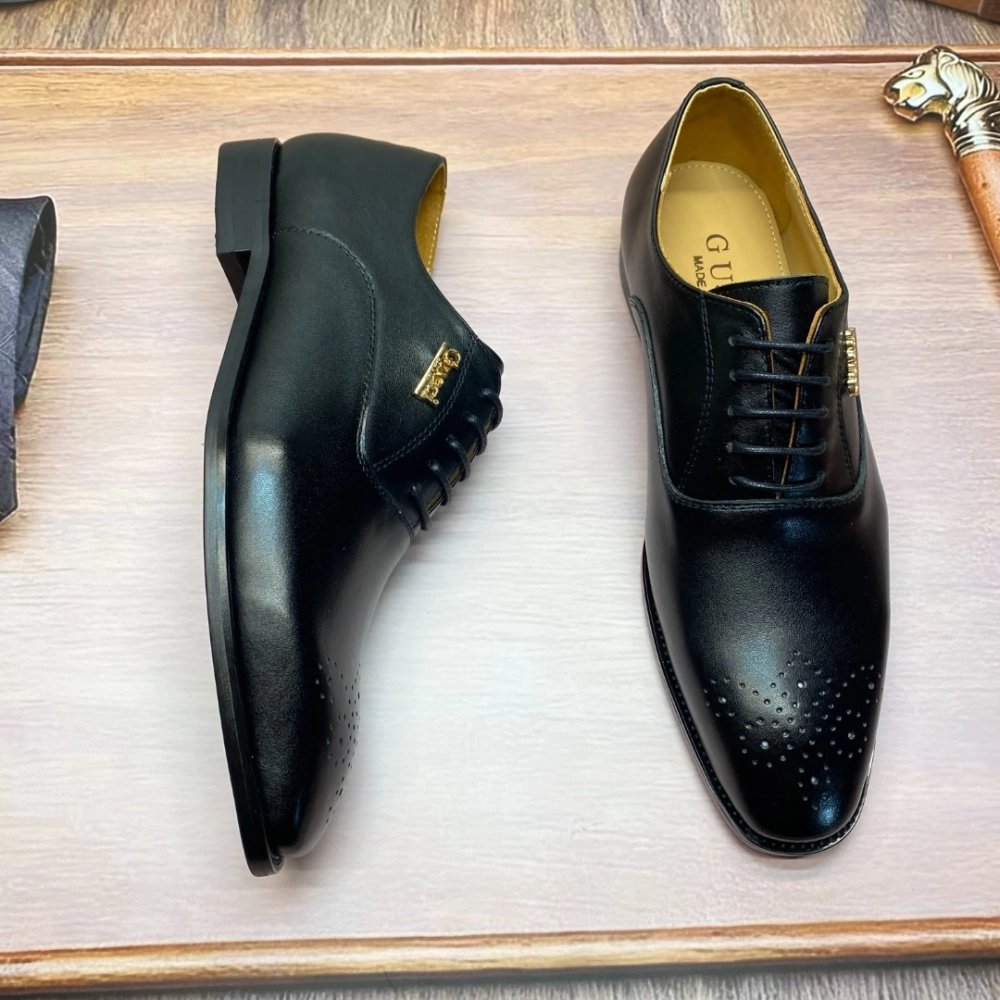 Gucci leather shoes 025,GUCCI SHOES,Business Shoes