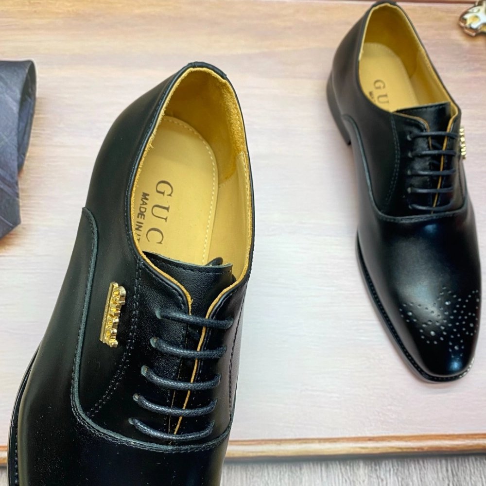 Gucci leather shoes 025,GUCCI SHOES,Business Shoes