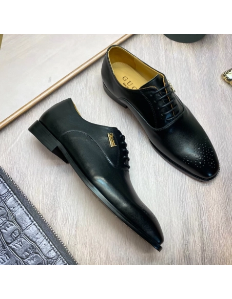 Gucci leather shoes 025,GUCCI SHOES,Business Shoes