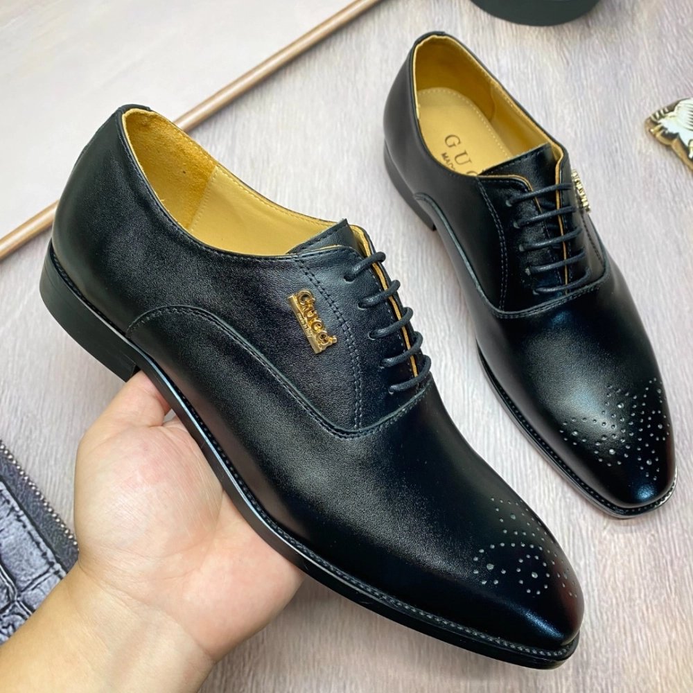 Gucci leather shoes 025,GUCCI SHOES,Business Shoes