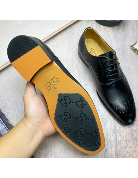 Gucci leather shoes 025,GUCCI SHOES,Business Shoes