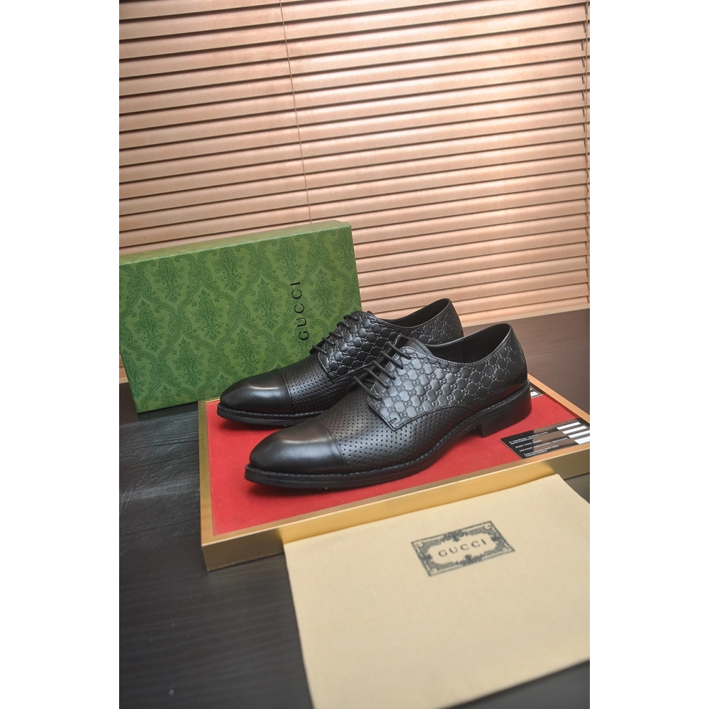 Gucci leather shoes 020,GUCCI SHOES,Business Shoes
